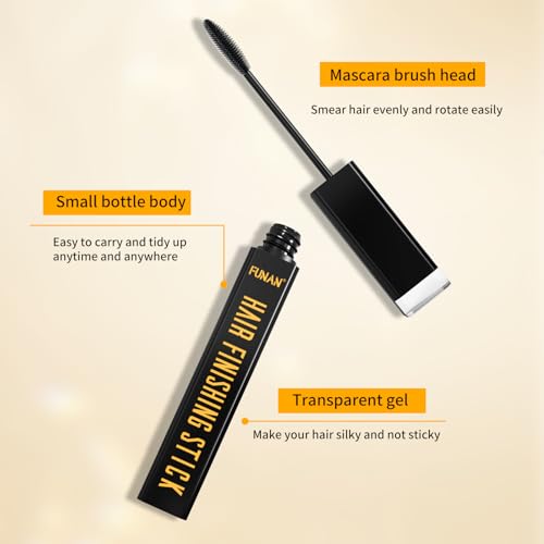 Funan Hair Finishing Stick - 2pcs Flyaway Tamer & Gloss Enhancer
