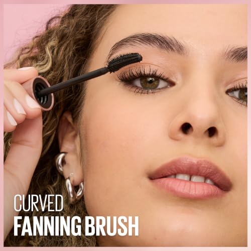 Maybelline Lash Sensational Washable Mascara - Brownish Black, Lengthening & Volumizing