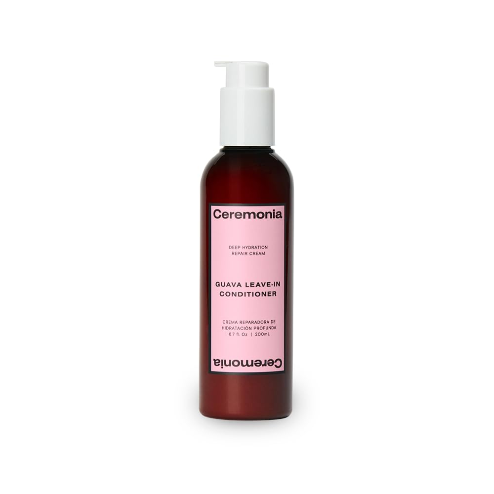 Guava Leave-In Conditioner - Deep Hydration Repair Cream for Damaged, Frizzy Hair | Boosts Shine with Avocado Oil, 6.7 fl oz