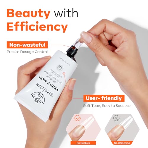 modelones 50g Clear Solid Builder Gel C1 for Nails & Extensions