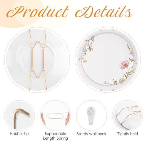 Bilillo 8 Pack Heavy Duty Plate Hangers for 8-10 Inch Plates