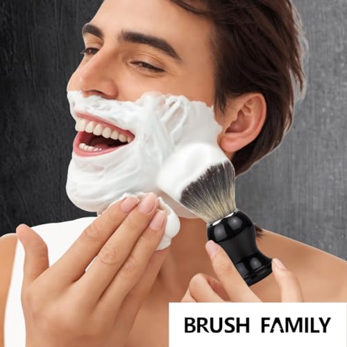 Shaving Brush Set for Men - Soft Bristle with Stand, Gift Idea