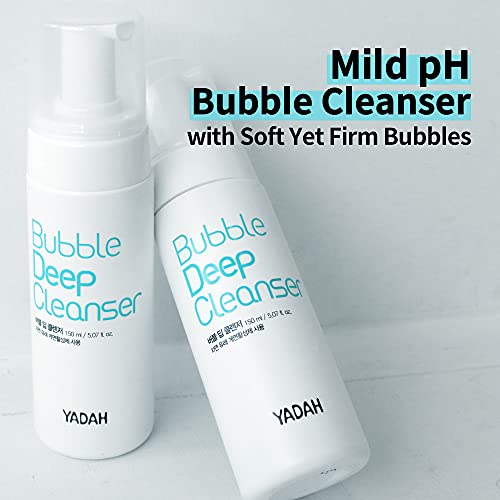 YADAH Vegan Bubble Deep Cleanser – Hydrating Facial Foam for Sensitive Skin