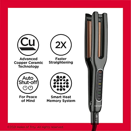 Revlon Double Straight Copper Ceramic Dual Plate Hair Straightener