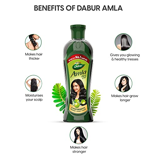 Dabur Amla Hair Oil 275ml - Nourishing Hair Treatment
