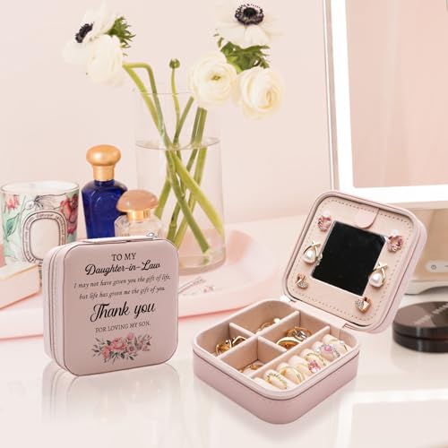 Jewelry Box for Daughter-in-Law - Stylish Travel Organizer