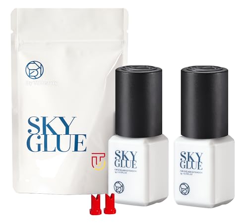 Sky Glue D Eyelash Extension Adhesive 5ml - Fast Drying, Long Retention, Latex-Free