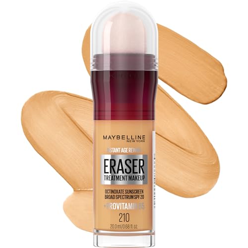 Maybelline Instant Age Rewind Eraser Foundation SPF 20 - 210, 0.68 Fl Oz