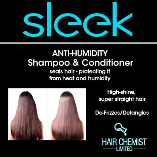 Hair Chemist Sleek Anti-Humidity Shampoo 8 oz - Frizz Control & Shine
