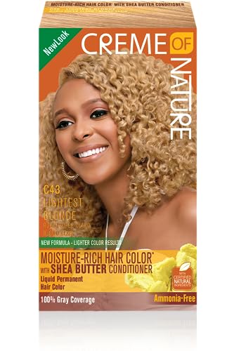 Creme of Nature Moisture Rich Hair Color Kit - C43 Lightest Blonde