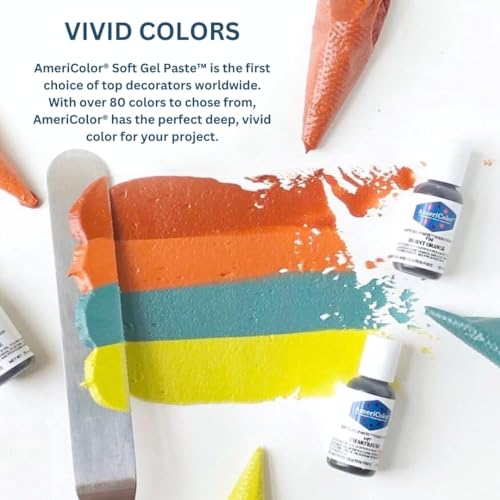 AmeriColor Sage Soft Gel Paste Food Color - 4.5 Ounce Bottle