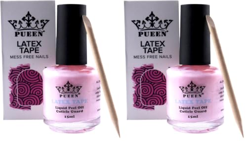 PUEEN Latex Tape Peel Off Cuticle Guard Skin Barrier Protector Nail