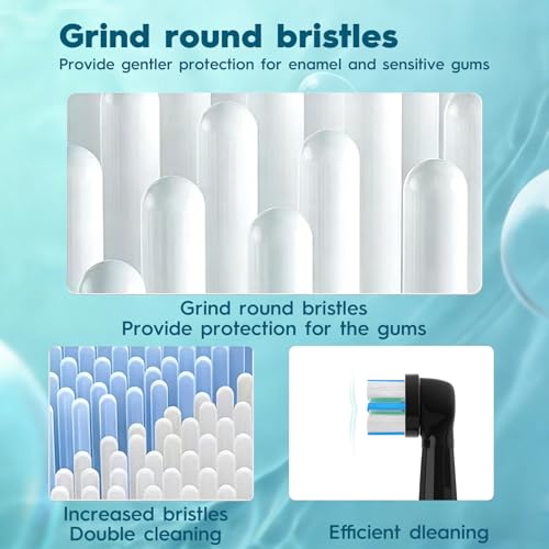 Swistarhan Replacement Heads for Oral-B iO Series (8 Pack)