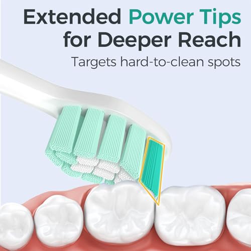 HOFAM Replacement Brush Heads for Philips Sonicare 4100 - 8 Pack