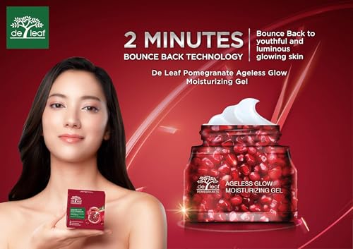 Pomegranate Anti-Aging Gel Moisturizer - 1.3 Fl Oz Hydrating Formula