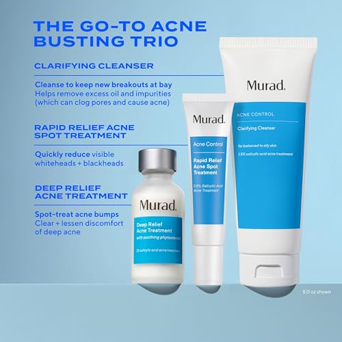 Murad Acne Control Clarifying Cleanser 2 Fl Oz - Salicylic Acid