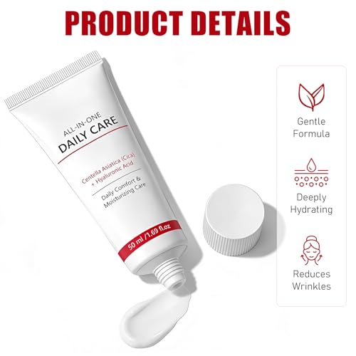 All-in-One Face Cream with Hyaluronic Acid & Cica - 2 Pack