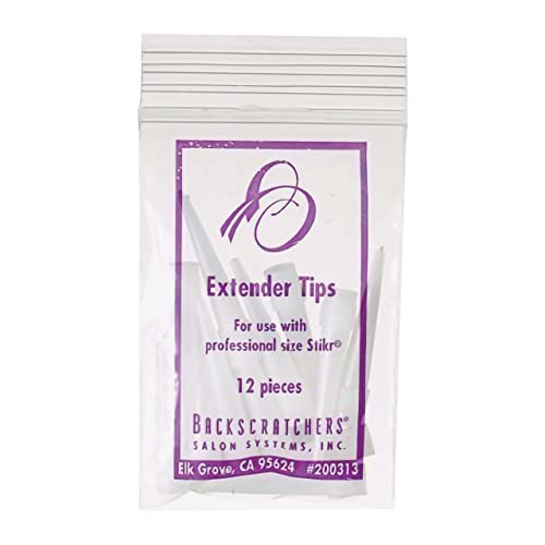 Nail Extension Nozzle Tips for Silk Wrap & Fiber Glass Adhesive - Replacement for Stikr