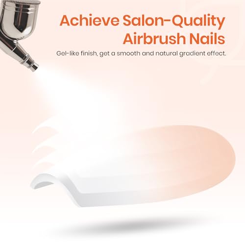 Beetles Ombre Press-On Nails - 64Pcs Short Almond Nude Pink Tips