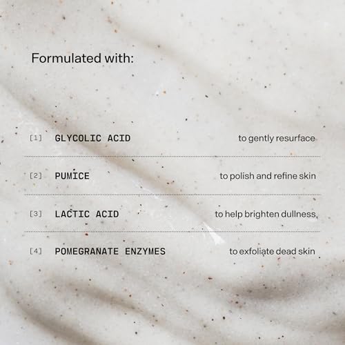 Cyklar Lactic Acid Body Polish ? Chemical Exfoliator with AHAs & Volcanic Pumice ? Added Glycerin for Skin Hydration ? Fragrance-Free, 11 fl oz