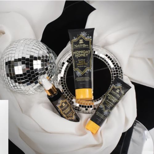 The Naked Bee Midnight Honey Shimmering Body Lotion, 2.5 oz