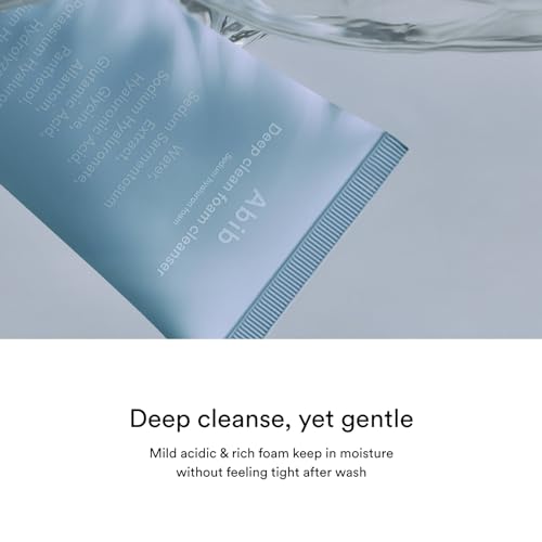 Abib Hyaluronic Acid Deep Clean Foam Cleanser for Acne & Hydration 150ml