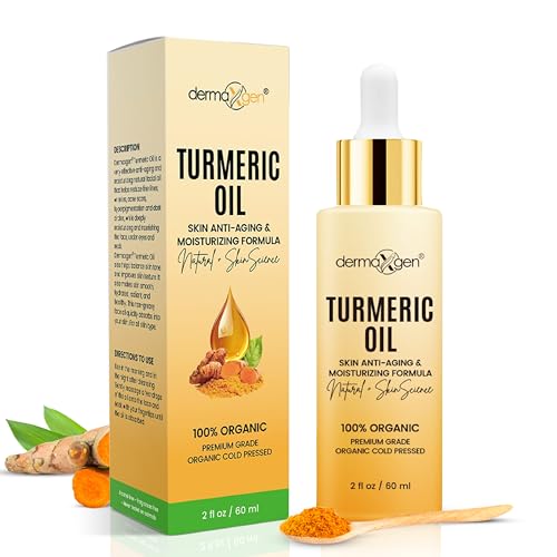 Organic Turmeric Face Oil for Dark Spots & Hydration - 60ml