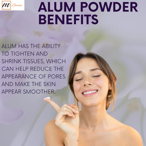 100% Natural Alum Powder for Skin Care - 100g by mGanna