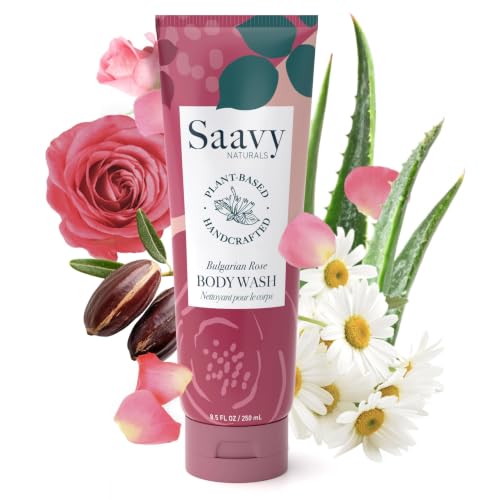 Saavy Naturals Moisturizing Body Wash for Sensitive Skin - 8.5 fl oz