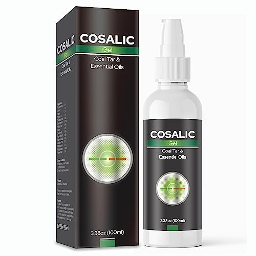 Salve Cosalic Scalp Gel with Coal Tar for Psoriasis and Dandruff 100ml