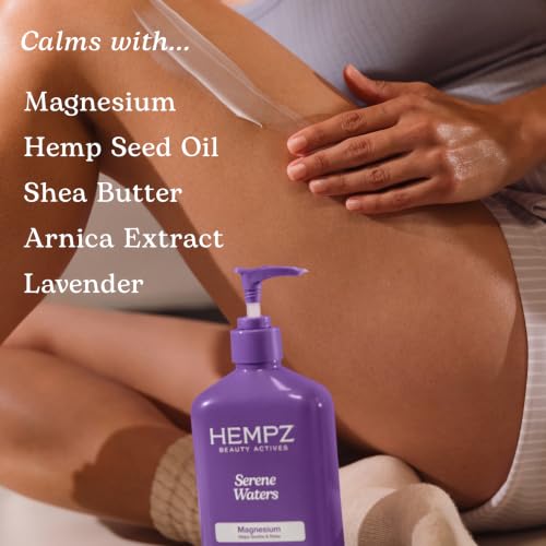 Hempz Serene Waters Magnesium Body Lotion 2.25 oz – Sleep & Relaxation