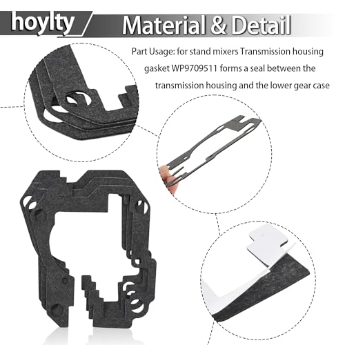 Stand Mixer Transmission Cover Gaskets (3 Pack) - Replaces 9709511