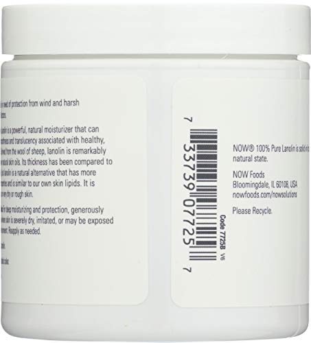 Now Foods Pure Lanolin 7 oz. Natural Skin Moisturizer - Pack of 1