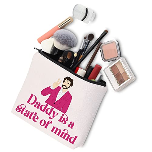Daddy Is State of Mind Makeup Bag – BWWKTOP Travel Cosmetic Pouch