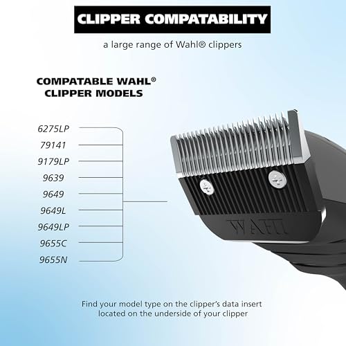 Wahl Replacement Hair Clipper Blade - Model 2167 Stainless Steel