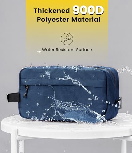 Vorspack Water Resistant Toiletry Bag for Travel - Large Capacity Organizer