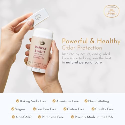 Honestly pHresh Prebiotic Natural Deodorant for Women – Aluminum &