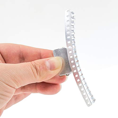 3.5" Hair Wave Clips - 10 Pack - Aluminum Fingerwave Clips