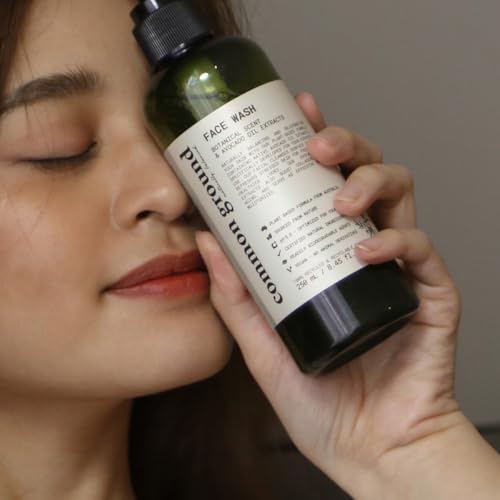 COMMON GROUND Natural Avocado Oil Face Cleanser - Vegan & pH Balanced