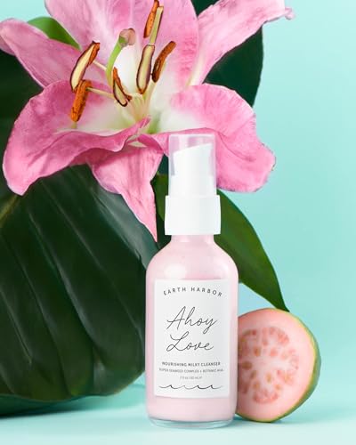 Earth Harbor Ahoy Love Nourishing Milky Cleanser - Gentle Face Wash (2 oz)