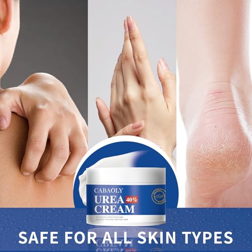 CABAOLY 40% Urea Cream for Dry Cracked Feet & Skin Repair