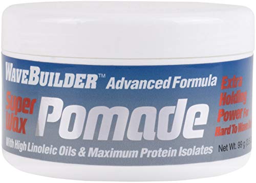 WaveBuilder Advanced Formula Super Wax Pomade 3.5 oz for Waves