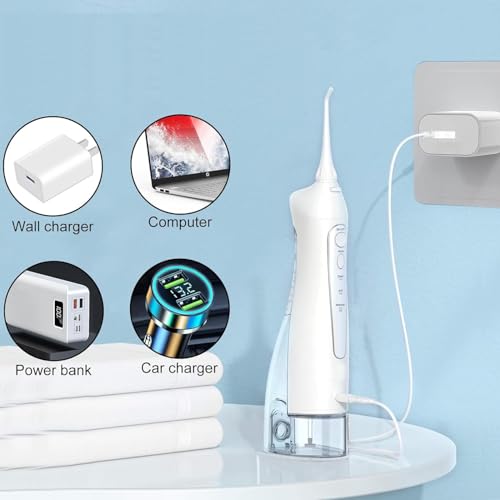 USB Charging Cable for Cordless Water Flossers - Compatible with Nicwell, Fairywill, Aquasonic