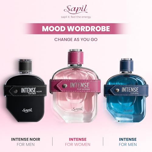Sapil Intense Eau de Parfum for Women, White Floral Tuberose & Jasmine 100ml