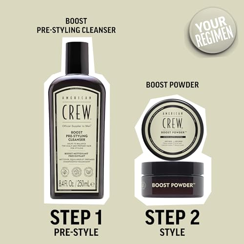 American Crew Boost Shampoo for Fine Thin Hair, 8.4 fl oz