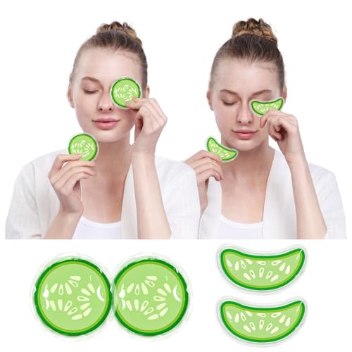 Reusable Gel Eye Pack Set | Cooling Eye Pads & Patches for Relief