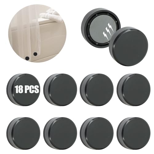 ZYNERY 18 Pcs Magnetic Shower Curtain Weights - Waterproof & Durable