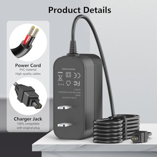 Replacement Charger for Shark V2945Z / V2950 Carpet Sweeper