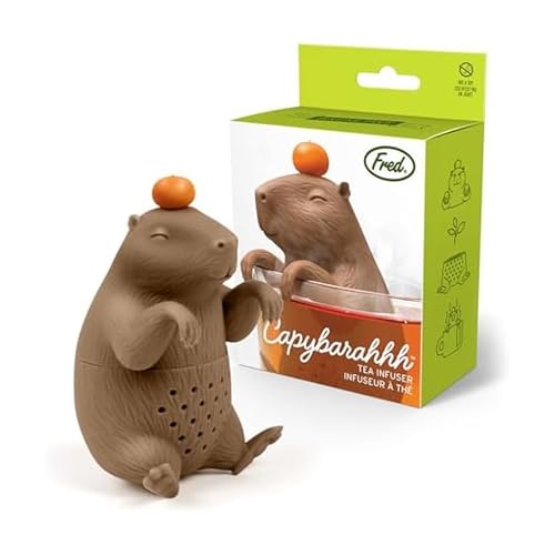 Capybara Tea Infuser - Cute Flexible Silicone for Loose Leaf Tea