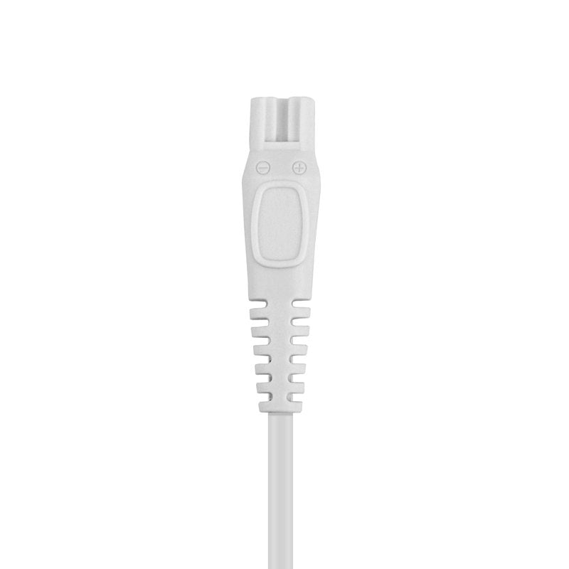Charger Compatible with Philips Epilator Wet & Dry Series 8000 BRE700/04 BRE720/14 BRE740/14 Shaver and Trimmer for Women Replacement Power Adapter 15V Charging Cord Cable White